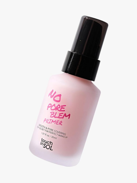 Touch in Sol No Poreblem Primer in branded component on a light gray background